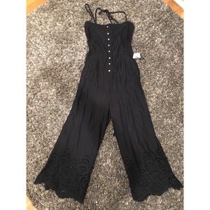 Black Open Back Jumper